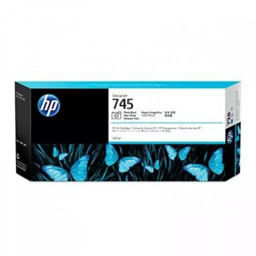HP TINTA NEGRO FHOTO DESIGNJET 745 *ALTA CAPACIDAD*