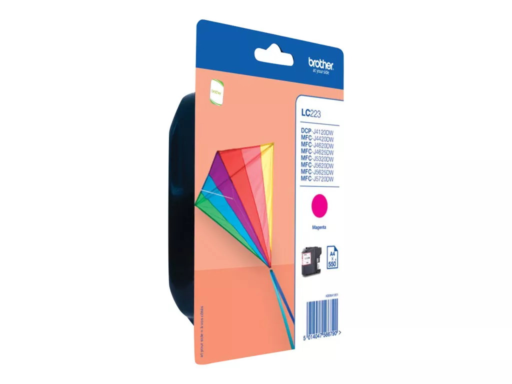 Brother LC223 Magenta Cartucho de Tinta Original - LC223MBP