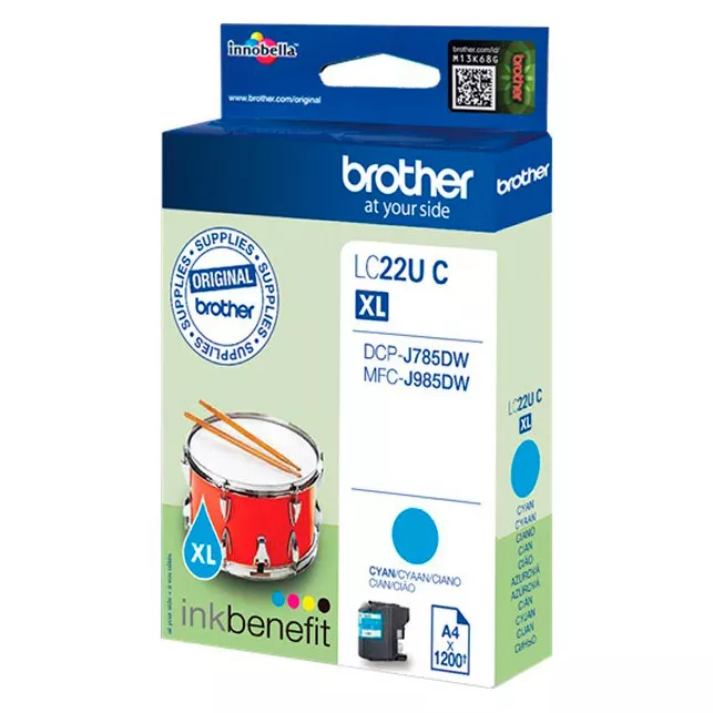 Brother LC22U XL Cian Original
