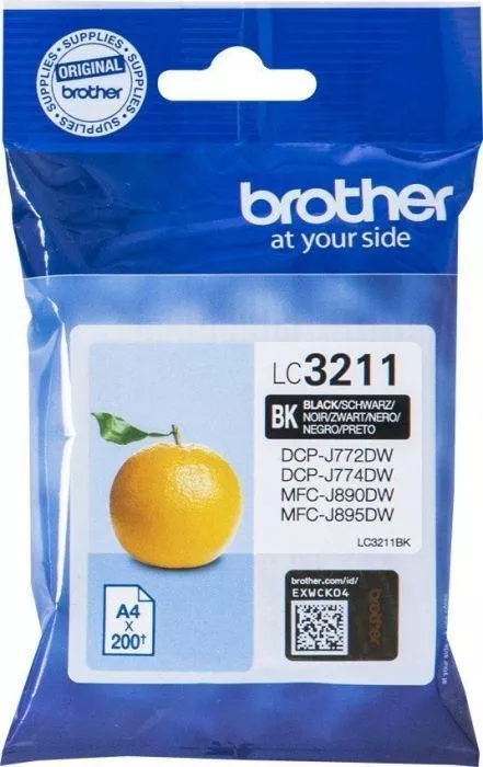Brother LC3211 Negro Cartucho de Tinta Original - LC3211BK
