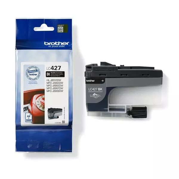 Brother LC427 Negro Cartucho de Tinta Original - LC-427BK