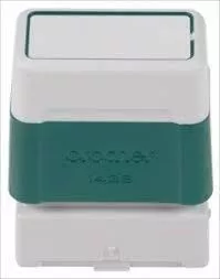 BROTHER MONTURA DE SELLO VERDE DE 14MMX38MM (Pack de 6)