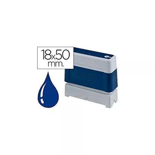 BROTHER MONTURA DE SELLO AZUL DE 18MMX50MM (Pack de 6)