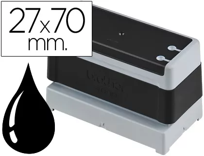 BROTHER MONTURA DE 27MMX70MM NEGRO (Pack de 6)
