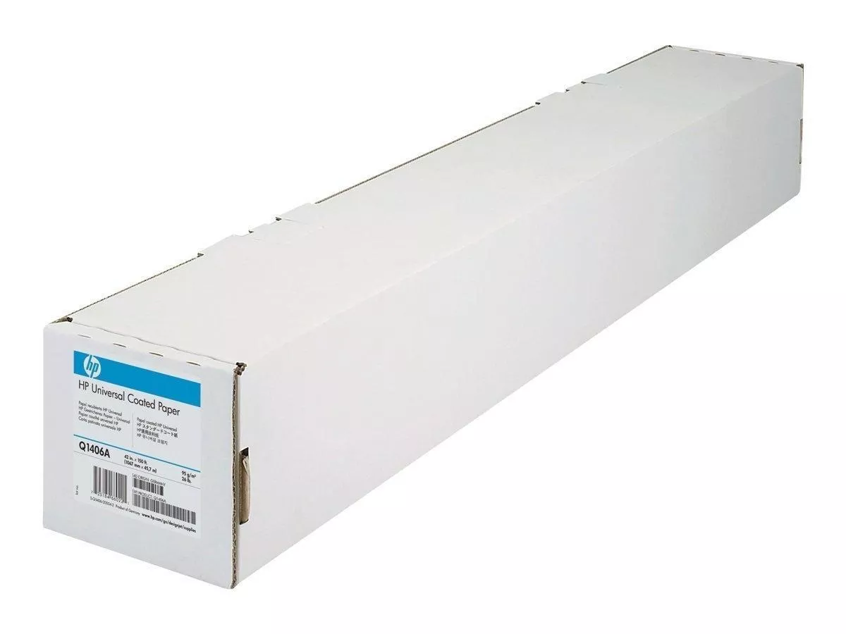 HP PAPEL COUCHE (RECUBIERTO) LF ROLLO 36", 45,7M. X 914MM., 95G.