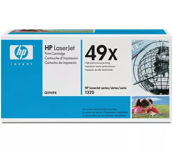 HP TONER LASER NEGRO  LASERJET SMART 1320 1320N 1320NW 1320TN LASERJET 3390 3392 - 49 X