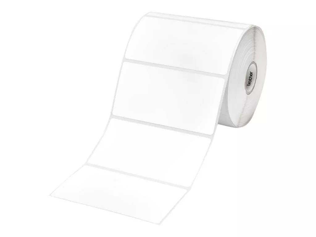 BROTHER ETIQUETAS DE TRANSFERENCIA T&Eacute;RMICAS BLANCO ROLLO DE 836 UD. 102MMX50MM (UNIDAD)