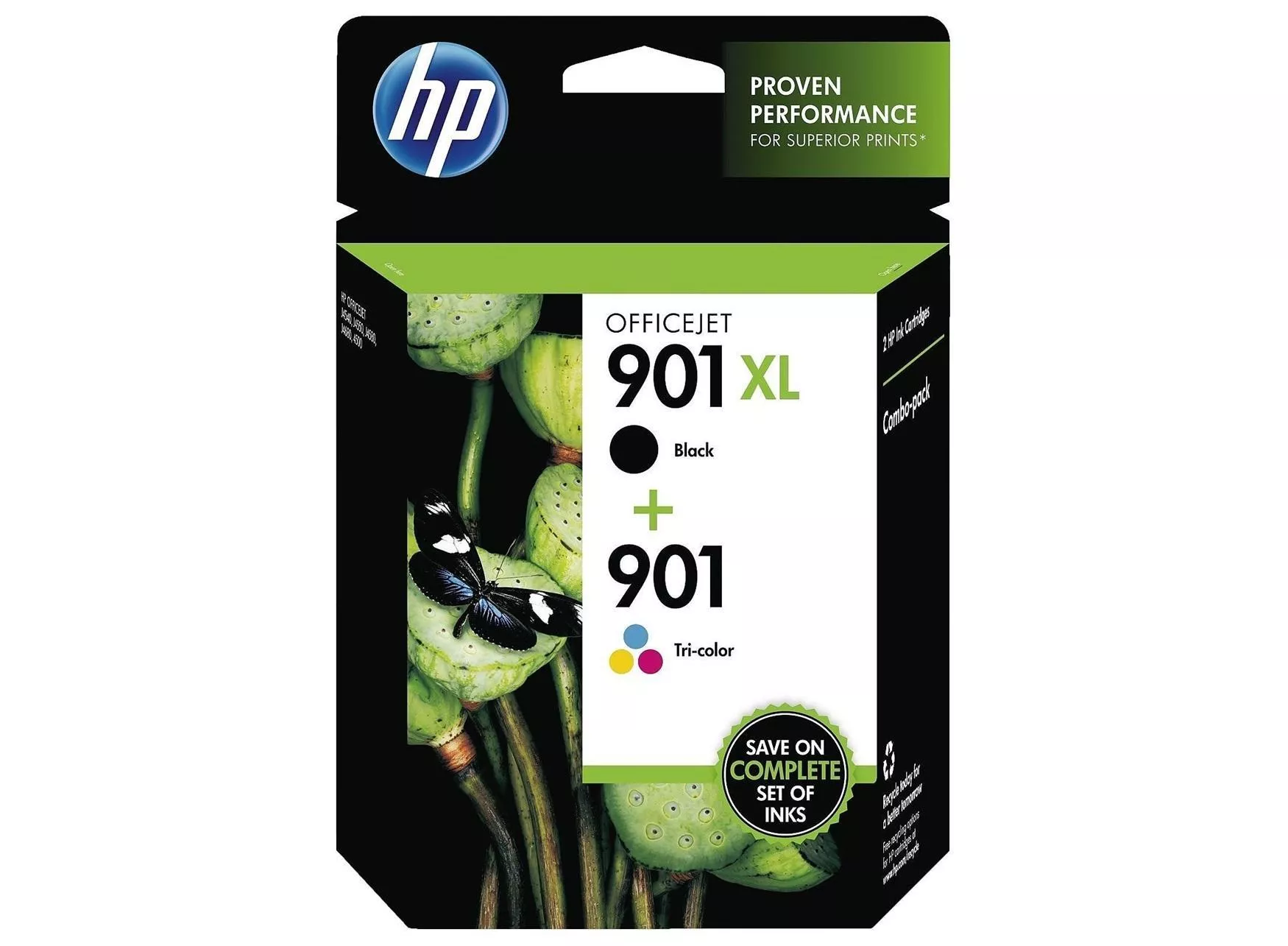 HP 901XL NEGRO + 901 TRICOLOR MULTIPACK ORIGINAL SD519AE