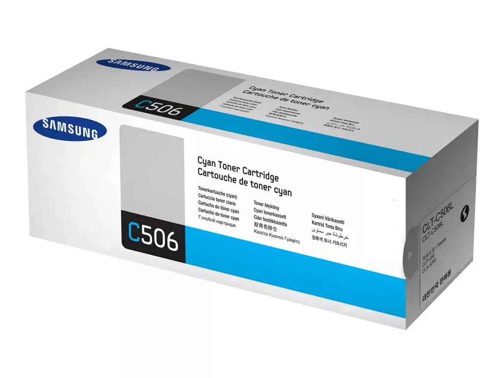 SAMSUNG CLP-680ND CLX-6260 SERIES T&Oacute;NER CIAN ALTA CAPACIDAD CLTC506L