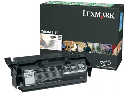 LEXMARK TONER T650 / T652 / T654 / T656 NEGRO T650A11E ORIGINAL