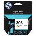 HP 303 Color Cartucho de Tinta Original - T6N01AE
