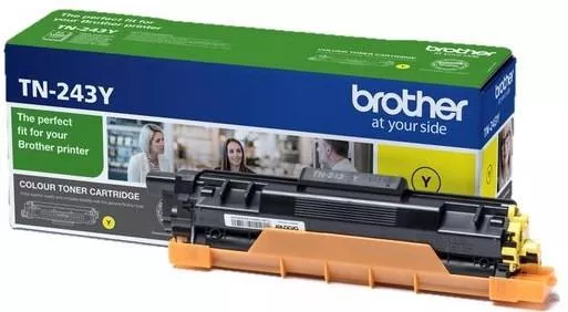 Brother TN243 Amarillo Cartucho de Toner Original - TN-243Y