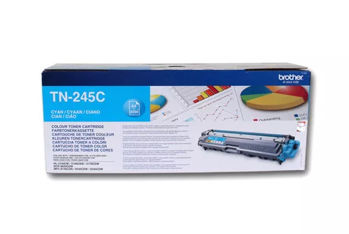 Brother TN245 Cyan Cartucho de Toner Original - TN245C