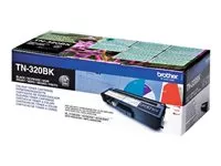 Brother TN320 Negro Cartucho de Toner Original - TN320BK