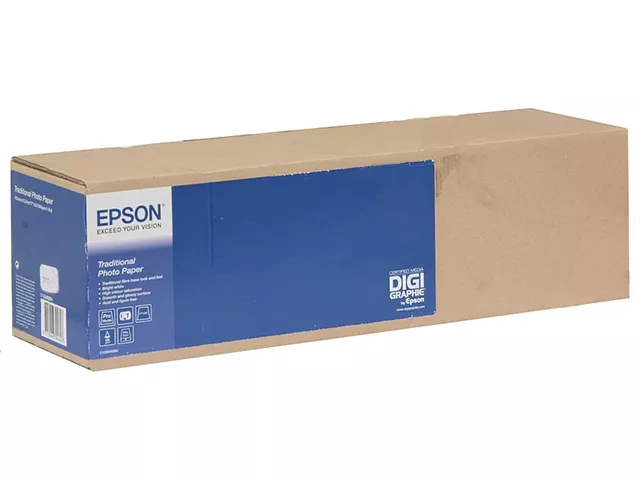 Original Papel EPSON INKJET FOTOGR FICO TRADITIONAL 17X15M