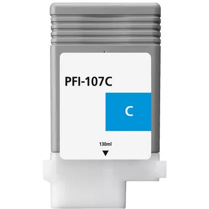 Compatible Tinta CANON PFI107 Cyan PFI-107C / 6706B001