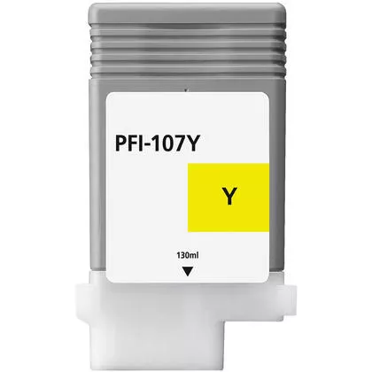 Compatible Tinta CANON PFI107 Amarillo PFI-107Y / 6708B001