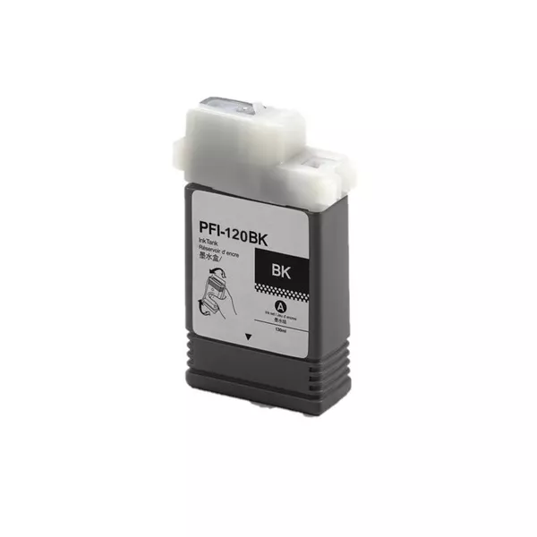 Compatible Cartucho Tinta CANON PFI120 Negro Pigmentada 2885C001