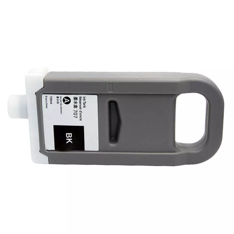 Compatible PFI707 / PFI-707BK Negro Cartucho de Tinta Pigmentada para imagePROGRAF IPF 830, IPF 840, IPF 850