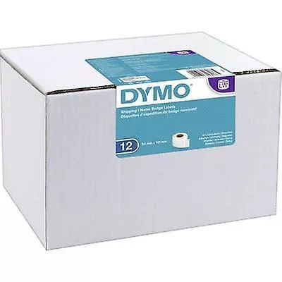 DYMO CINTA DE ETIQUETAS DE ENV&Iacute;O BLANCO DE 54X101MM (12 ROLLOS) PARA ROTULADORA LABELWRITER