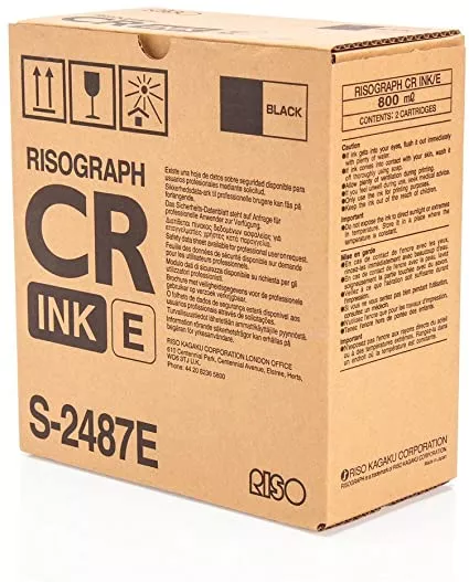 RISO TINTA NEGRO CR1610 (PACK 2)