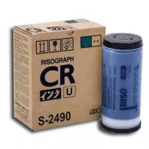 RISO TINTA AZUL SERIE CR S2490E (PACK 2)