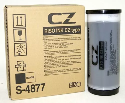 RISO TINTA S-4877E (S4877E) NEGRO CZ180 (PACK 2)