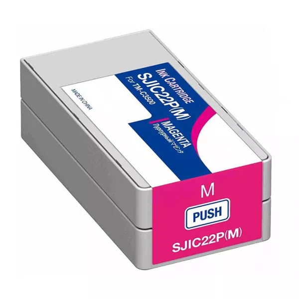 Compatible Epson SJIC22P tinta Pigmentada Magenta- Reemplaza C33S020603
