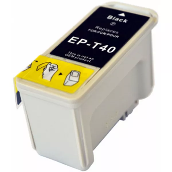 CARTUCHO DE TINTA EPSON T040 / C13T04014010 NEGRO COMPATIBLE