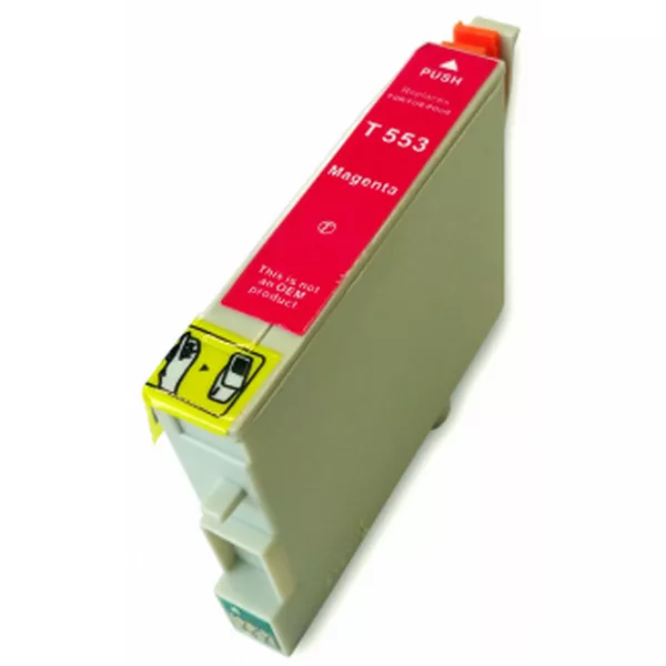 CARTUCHO COMPATIBLE EPSON T0553M MAGENTA