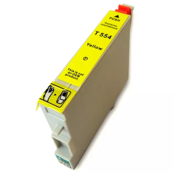 CARTUCHO COMPATIBLE EPSON T0554Y YELLOW