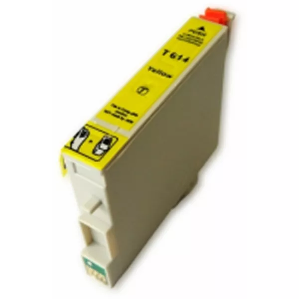 Epson T0614 amarillo | Cartucho de tinta compatible C13T06144010