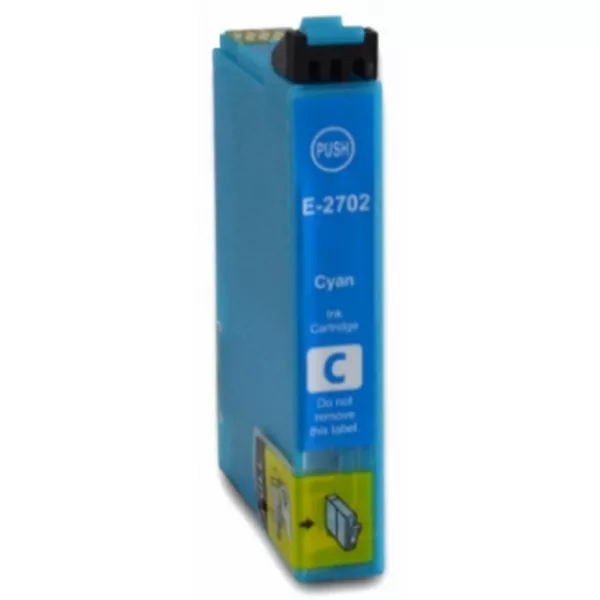 Compatible con  Epson T2712 / 27XL CYAN | Cartucho de tinta gen&eacute;rico C13T27124010