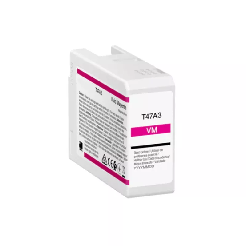 Compatible Epson T47A3 Magenta Vivido Cartucho de Tinta Pigmentada C13T47A300