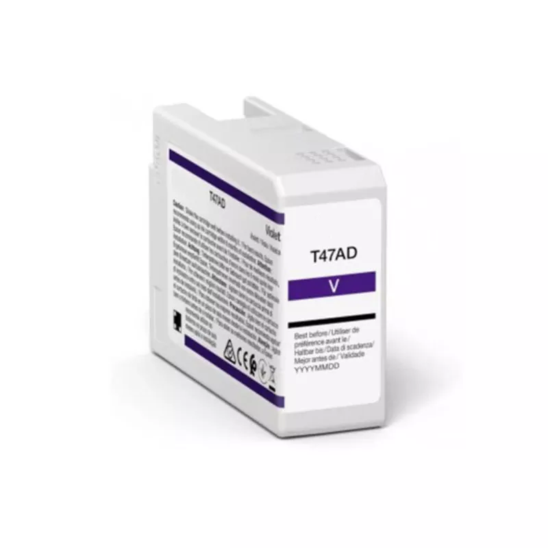 Compatible Epson T47AD Violeta Cartucho de Tinta Pigmentada C13T47AD00