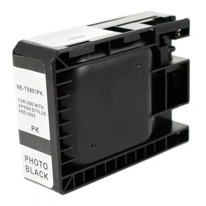 Compatible Tinta Pigmentada EPSON T5801 Negro PHOTO C13T580100