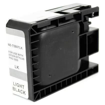 Compatible Tinta Pigmentada EPSON T5807 Negro LIGHT C13T580700
