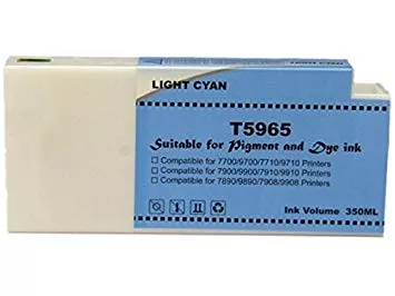 Compatible Tinta Epson T5965 cyan light | Cartucho de tinta Pigmentada C13T596500