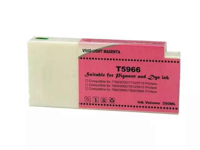Compatible Tinta Epson T5966 magenta light | Cartucho de tinta Pigmentada C13T596600