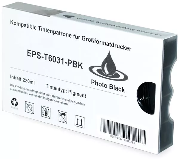 Compatible Tinta Pigmentada EPSON T6031 Negro PHOTO C13T603100
