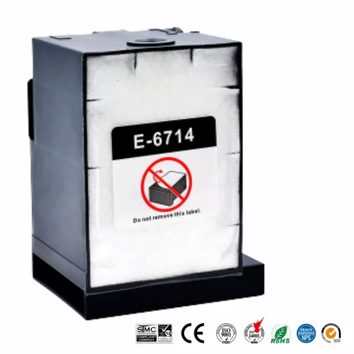 Compatible Epson T6714 Tanque de Mantenimiento C13T671400 para Workforce Pro WF-C8190, WF-C8610, WF-C8690, WF-C878