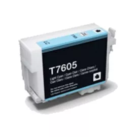 COMPATIBLE EPSON T7605 CYAN LIGHT CARTUCHO DE TINTA PIGMENTADA C13T76054010