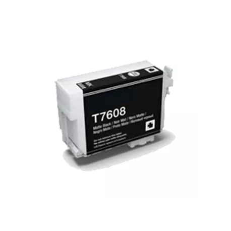 COMPATIBLE EPSON T7608 NEGRO MATE CARTUCHO DE TINTA PIGMENTADA C13T76084010