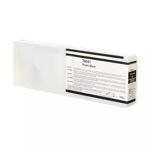 Compatible Tinta EPSON T8041 / T8241 NEGRO PHOTO Cartucho de tinta Pigmentada C13T804100 / C13T824100