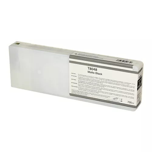 Compatible Tinta EPSON T8048 / T8248 NEGRO MATE Cartucho de tinta Pigmentada GENERICO C13T804800 / C13T824800