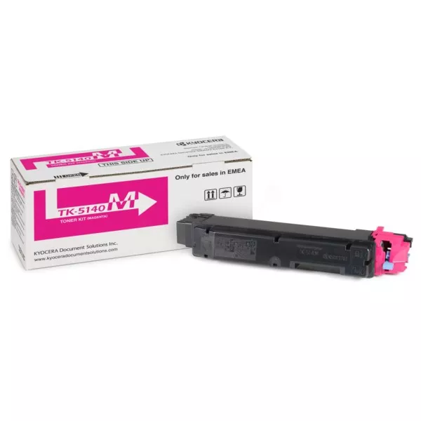 Kyocera TK5140 Magenta Cartucho de Toner Original - 1T02NRBNL0 / TK5140M