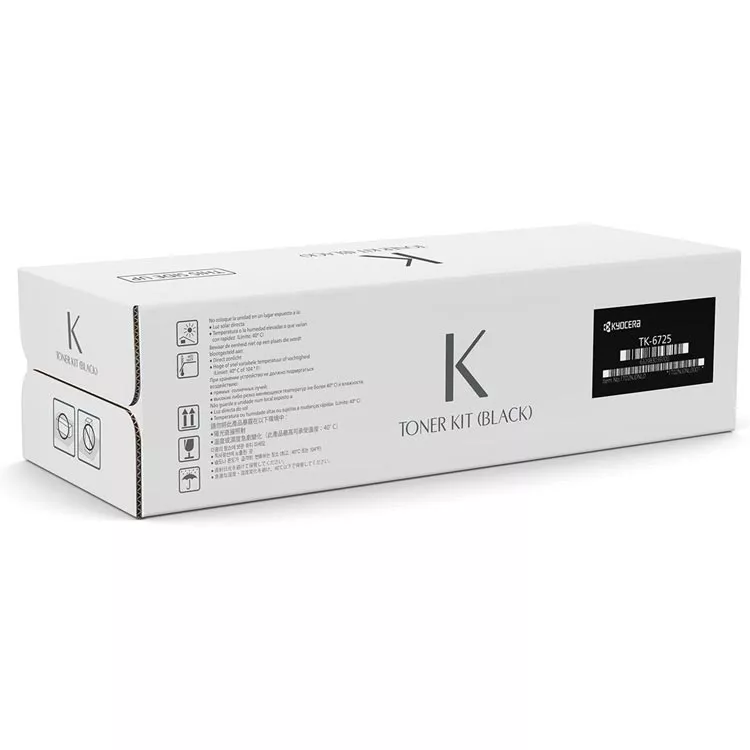 Kyocera TK6725 Negro Cartucho de Toner Original - 1T02NJ0NL0