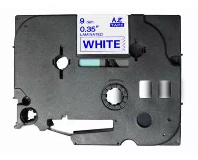 Compatible Cinta Rotuladora BROTHER TZE-223 AZUL / BLANCO TZ-223