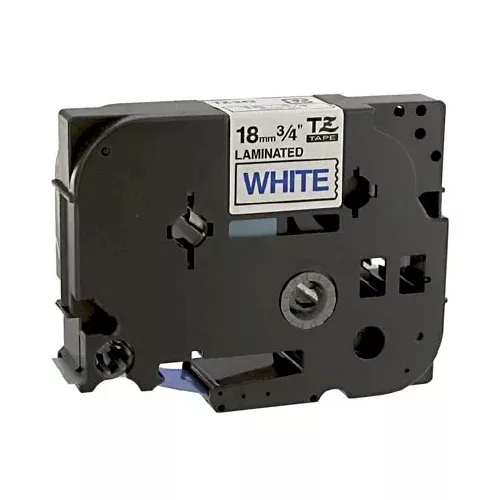 CINTA ROTULADORA COMPATIBLE BROTHER TZE243 AZUL / BLANCO  TZ-242