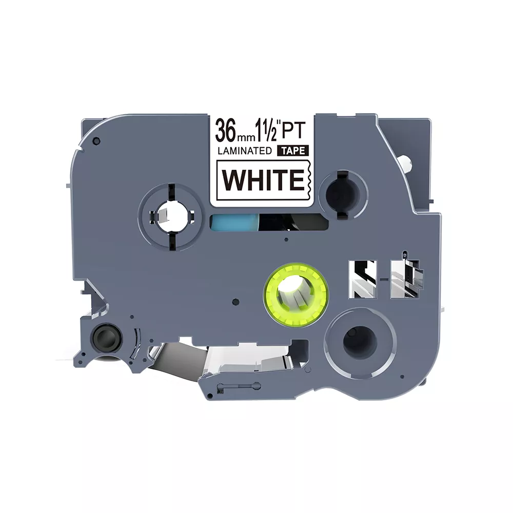 CINTA ROTULADORA COMPATIBLE BROTHER TZE-261 NEGRO / BLANCO  TZ-261